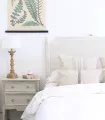 Cabecero de cama romántico de haya