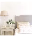 Cabecero de cama romántico de haya