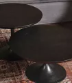 Pareja mesas centro aluminio fundido
