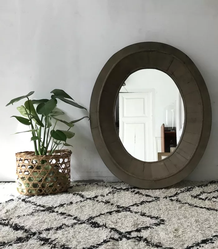 Espejo ovalado 