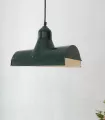 Lámpara de metal verde