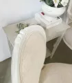 silla francesa tapizada