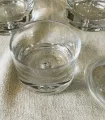 Tres botes de cristal soplado Burbuja