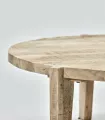 Mesa redonda madera de mango