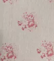 Lino inglés rosas color frambuesa