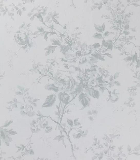Lino blanco flores gris Alder