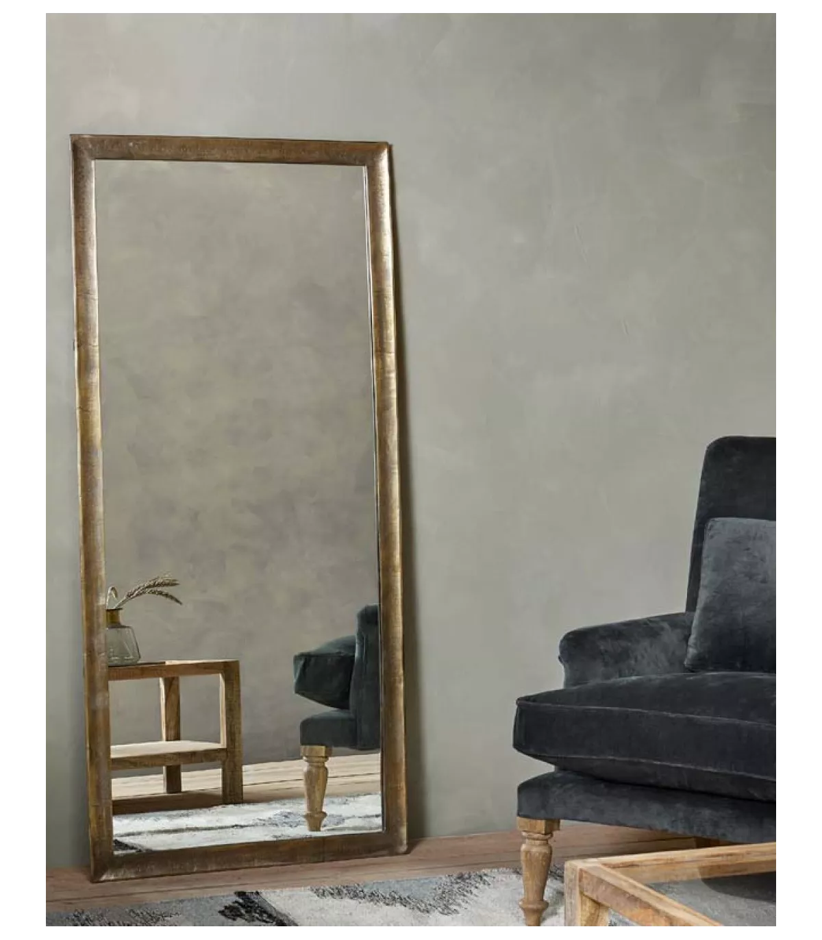 Espejo de cuerpo entero Vintage ※ Muebles Retro e Industrial