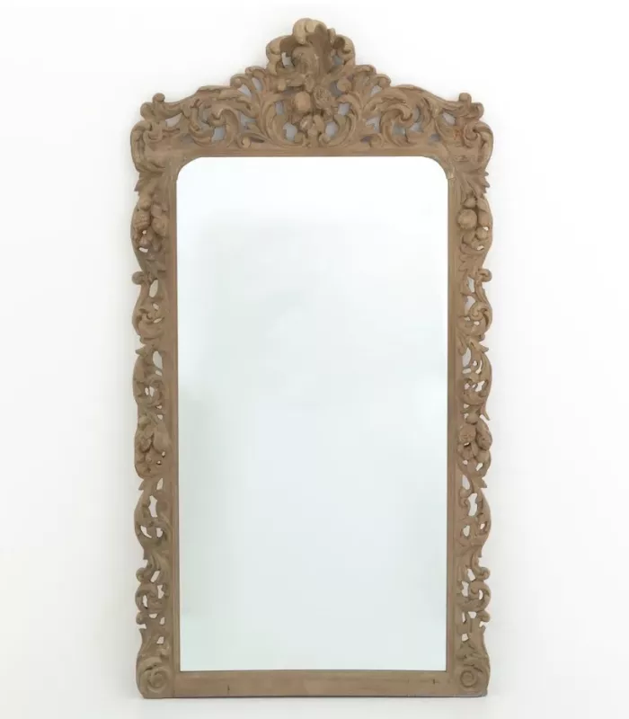Gran espejo madera tallada modelo 138 cm