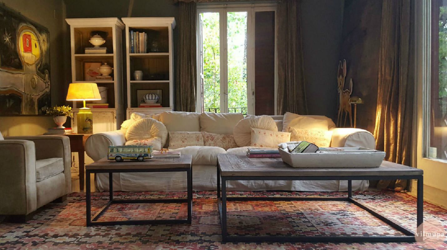 El sofá, el mueble entorno al cual se distribuye un salón